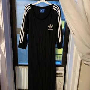 Black stretchy Adidas dress